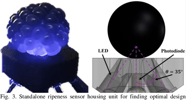 Figure 4 for Tendon-Driven Soft Robotic Gripper with Integrated Ripeness Sensing for Blackberry Harvesting