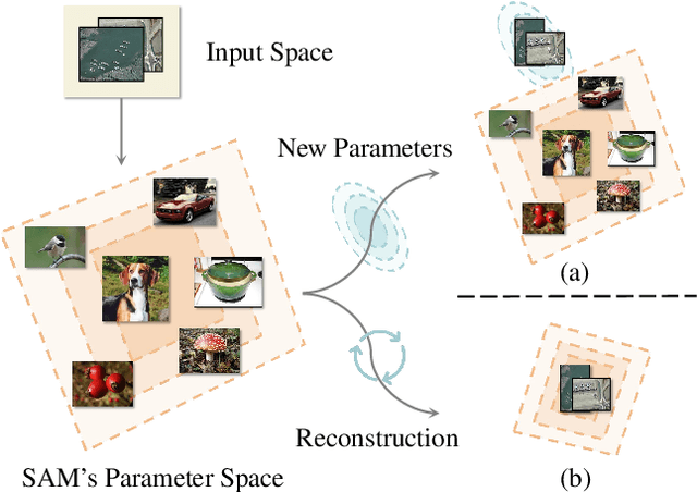Figure 1 for SAM-PARSER: Fine-tuning SAM Efficiently by Parameter Space Reconstruction