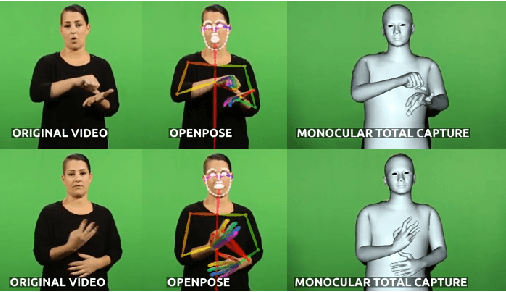 Figure 1 for Improving 3D Pose Estimation for Sign Language