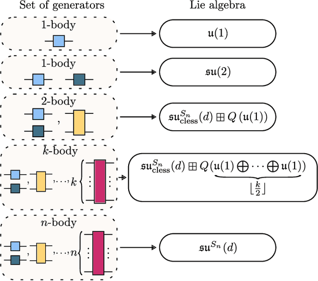 Figure 3 for On the universality of $S_n$-equivariant $k$-body gates
