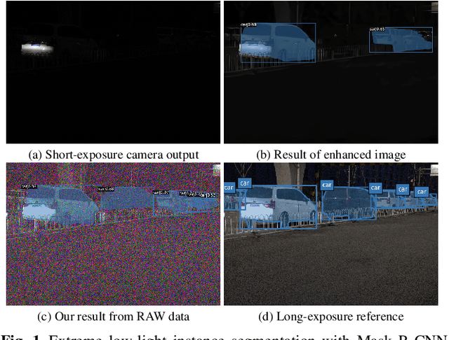 Figure 1 for Instance Segmentation in the Dark