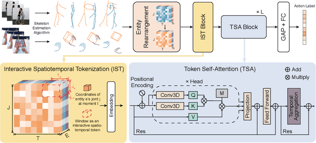 Figure 2 for Interactive Spatiotemporal Token Attention Network for Skeleton-based General Interactive Action Recognition