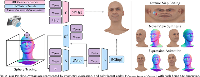 Figure 3 for Single-Shot Implicit Morphable Faces with Consistent Texture Parameterization