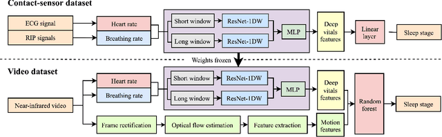 Figure 1 for Deep Learning-Enabled Sleep Staging From Vital Signs and Activity Measured Using a Near-Infrared Video Camera