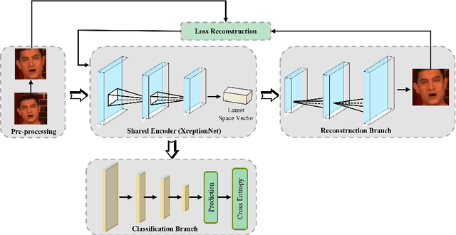 Figure 1 for Deepfake Detection via Joint Unsupervised Reconstruction and Supervised Classification