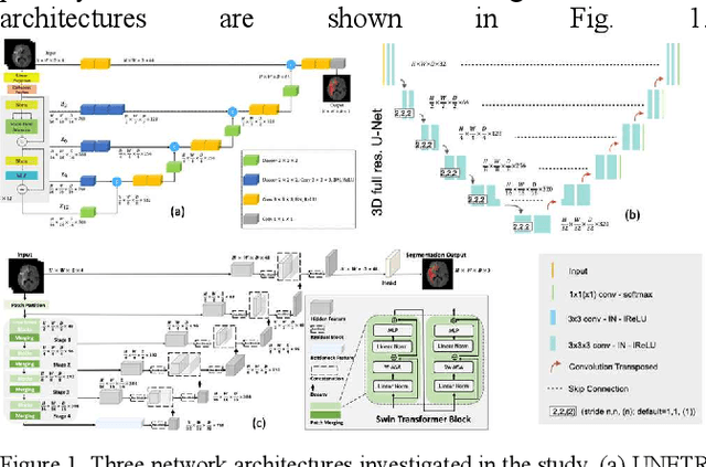 Figure 1 for Investigation of Network Architecture for Multimodal Head-and-Neck Tumor Segmentation