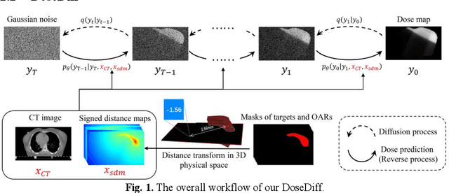 Figure 1 for DoseDiff: Distance-aware Diffusion Model for Dose Prediction in Radiotherapy