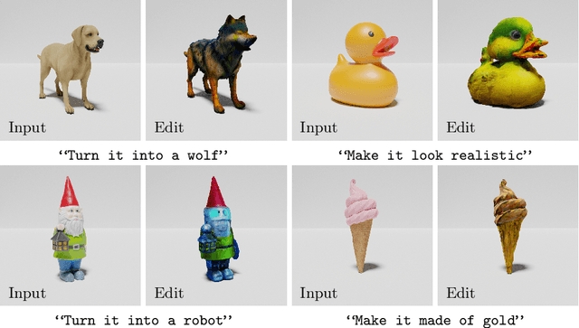 Figure 2 for GSEdit: Efficient Text-Guided Editing of 3D Objects via Gaussian Splatting