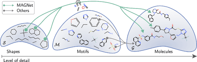 Figure 1 for MAGNet: Motif-Agnostic Generation of Molecules from Shapes