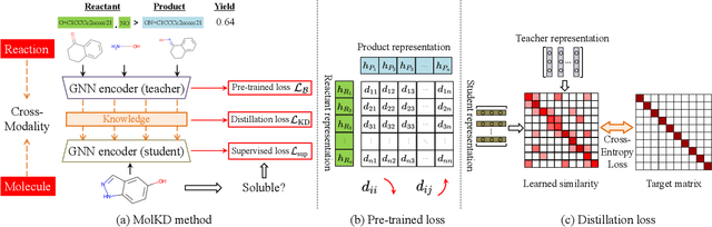 Figure 1 for MolKD: Distilling Cross-Modal Knowledge in Chemical Reactions for Molecular Property Prediction