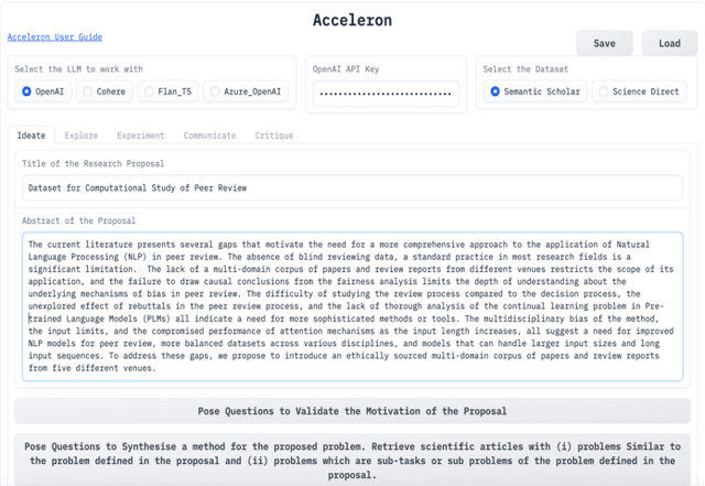 Figure 1 for Acceleron: A Tool to Accelerate Research Ideation