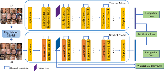 Figure 1 for Identity-Preserving Knowledge Distillation for Low-resolution Face Recognition