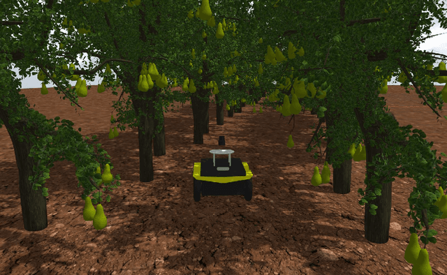 Figure 1 for Autonomous Navigation in Rows of Trees and High Crops with Deep Semantic Segmentation