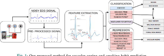 Figure 1 for Vascular Ageing and Smoking Habit Prediction via a Low-Cost Single-Lead ECG Module