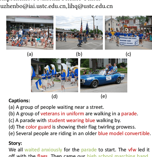 Figure 1 for Text-Only Training for Visual Storytelling