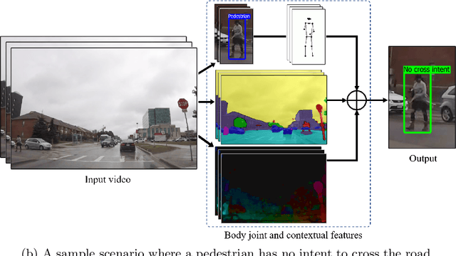 Figure 3 for Local and Global Contextual Features Fusion for Pedestrian Intention Prediction
