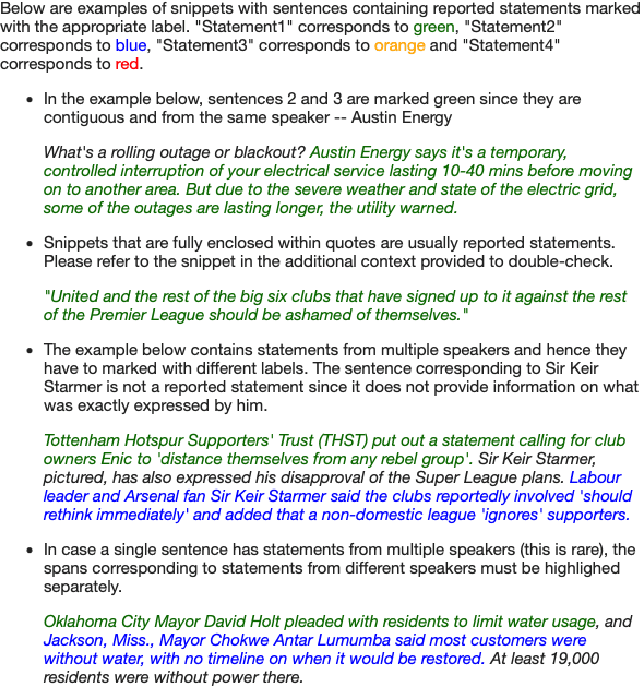 Figure 4 for SumREN: Summarizing Reported Speech about Events in News