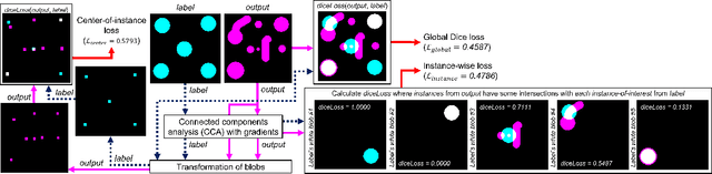 Figure 3 for Improving Segmentation of Objects with Varying Sizes in Biomedical Images using Instance-wise and Center-of-Instance Segmentation Loss Function