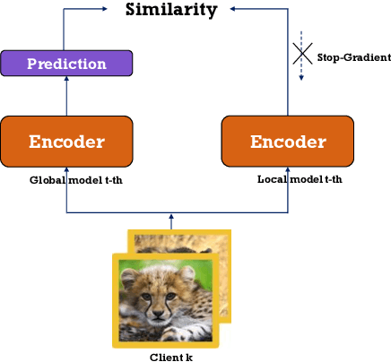 Figure 2 for FedSiam-DA: Dual-aggregated Federated Learning via Siamese Network under Non-IID Data