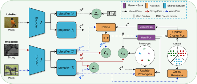 Figure 3 for ProtoCon: Pseudo-label Refinement via Online Clustering and Prototypical Consistency for Efficient Semi-supervised Learning