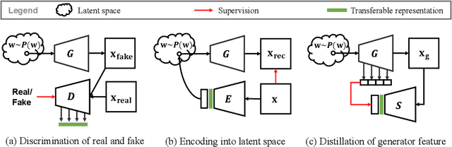 Figure 1 for Distilling Representations from GAN Generator via Squeeze and Span
