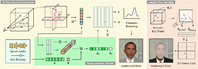 Figure 3 for Efficient Region-Aware Neural Radiance Fields for High-Fidelity Talking Portrait Synthesis