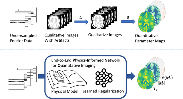 Figure 1 for PINQI: An End-to-End Physics-Informed Approach to Learned Quantitative MRI Reconstruction
