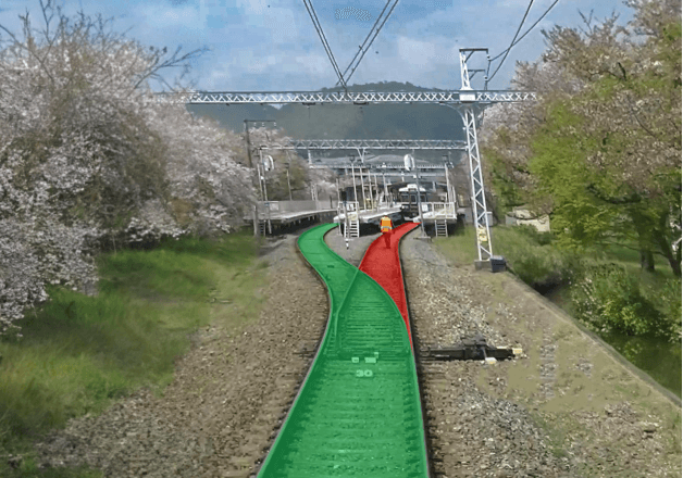 Figure 1 for Train Ego-Path Detection on Railway Tracks Using End-to-End Deep Learning