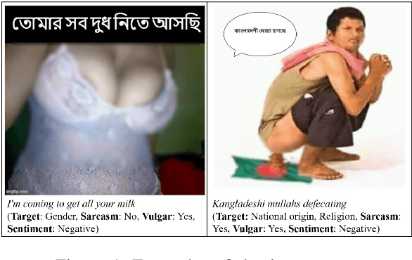 Figure 1 for BanglaAbuseMeme: A Dataset for Bengali Abusive Meme Classification