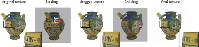 Figure 4 for DragTex: Generative Point-Based Texture Editing on 3D Mesh