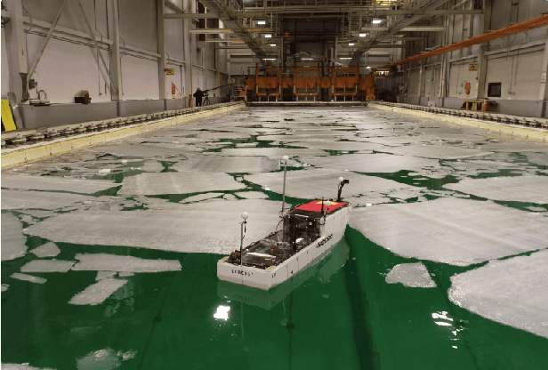 Figure 1 for Real-Time Navigation for Autonomous Surface Vehicles In Ice-Covered Waters