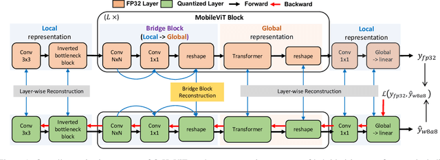 Figure 1 for Q-HyViT: Post-Training Quantization for Hybrid Vision Transformer with Bridge Block Reconstruction