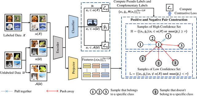 Figure 1 for Boosting Semi-Supervised Learning with Contrastive Complementary Labeling
