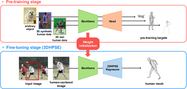 Figure 3 for Rethinking Self-Supervised Visual Representation Learning in Pre-training for 3D Human Pose and Shape Estimation