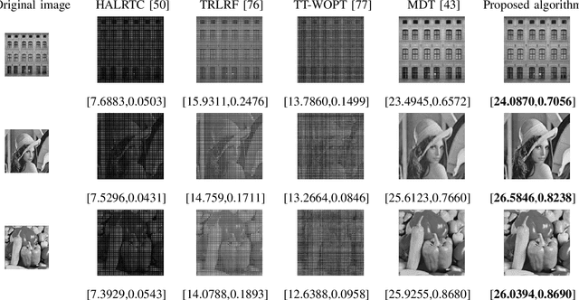 Figure 3 for Optical Coherence Tomography Image Enhancement via Block Hankelization and Low Rank Tensor Network Approximation