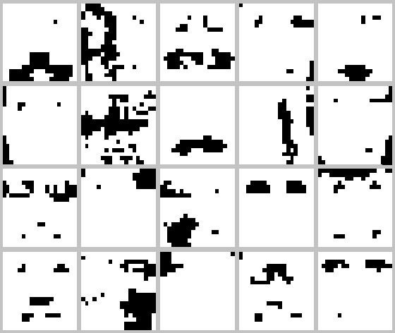 Figure 2 for Algorithms for Boolean Matrix Factorization using Integer Programming