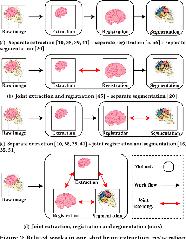 Figure 3 for One-shot Joint Extraction, Registration and Segmentation of Neuroimaging Data