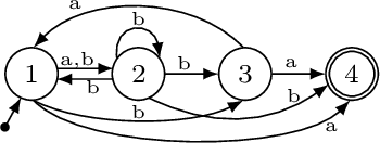 Figure 4 for Taking advantage of a very simple property to efficiently infer NFAs