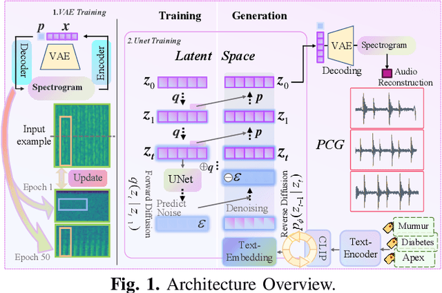 Figure 1 for H-LDM: Hierarchical Latent Diffusion Models for Controllable and Interpretable PCG Synthesis from Clinical Metadata
