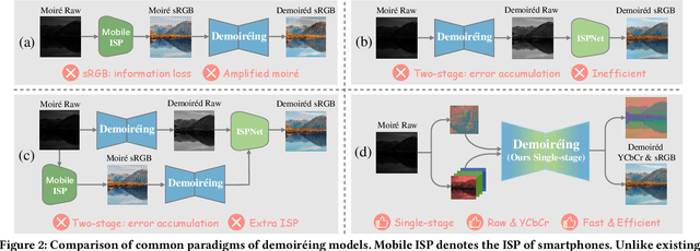 Figure 1 for DSDNet: Raw Domain Demoiréing via Dual Color-Space Synergy