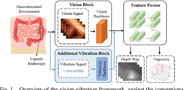 Figure 1 for V$^2$-SfMLearner: Learning Monocular Depth and Ego-motion for Multimodal Wireless Capsule Endoscopy