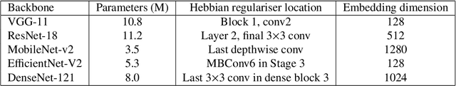 Figure 3 for NM-Hebb: Coupling Local Hebbian Plasticity with Metric Learning for More Accurate and Interpretable CNNs