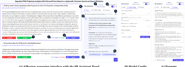 Figure 3 for AiReview: An Open Platform for Accelerating Systematic Reviews with LLMs