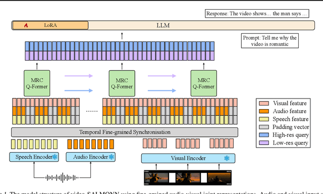 Figure 1 for video-SALMONN: Speech-Enhanced Audio-Visual Large Language Models
