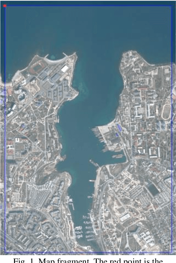 Figure 1 for Construction of Object Boundaries for the Autopilotof a Surface Robot from Satellite Imagesusing Computer Vision Methods